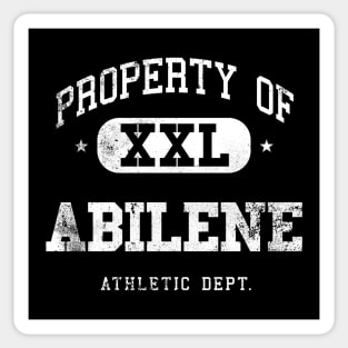 Abilene Vintage Retro Distressed College Property Athletic Sticker